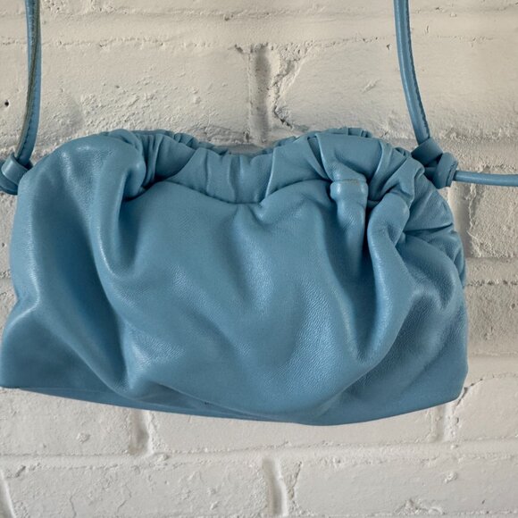 Mansur Gavriel Mini Cloud Clutch Blue - Picture 6 of 6